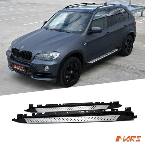 BMW OEM Style Foot Rest Running Boards Side Step Bar for E70 2007 - 2013 X5 - Mars Performance