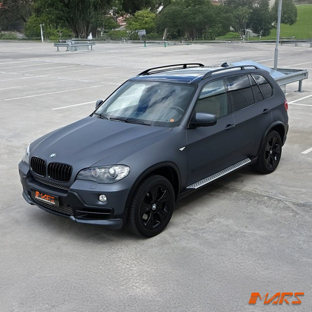 BMW OEM Style Foot Rest Running Boards Side Step Bar for E70 2007 - 2013 X5 - Mars Performance