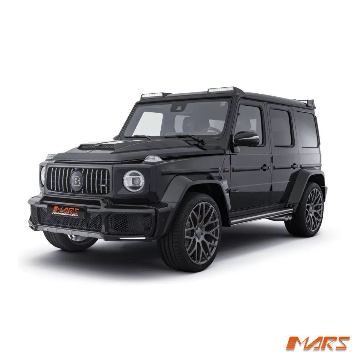 Brabus WideStar Style Front Bumper Bar & Grill Bodykit for Mercedes - Benz G - Class W464 W463A & G63 AMG 2019 - 2024 - Mars Performance