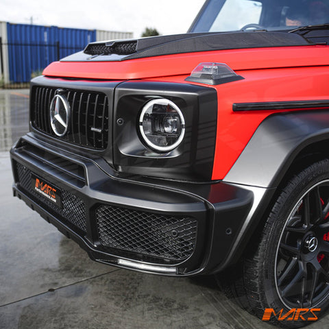 Brabus WideStar Style Front Bumper Bar & Grill Bodykit for Mercedes - Benz G - Class W464 W463A & G63 AMG 2019 - 2024 - Mars Performance