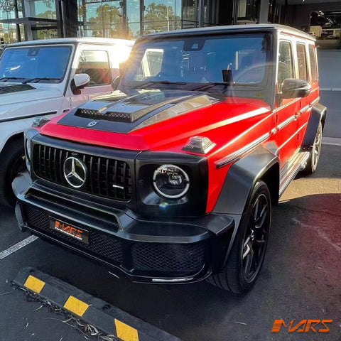 Brabus WideStar Style Front Bumper Bar & Grill Bodykit for Mercedes - Benz G - Class W464 W463A & G63 AMG 2019 - 2024 - Mars Performance