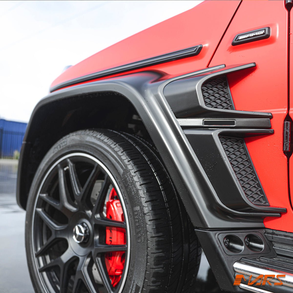 Brabus WideStar Style Front Fender Guard Wheel Arches Bodykit for Mercedes - Benz G - Class W464 W463A & G63 AMG 2019 - 2024 - Mars Performance