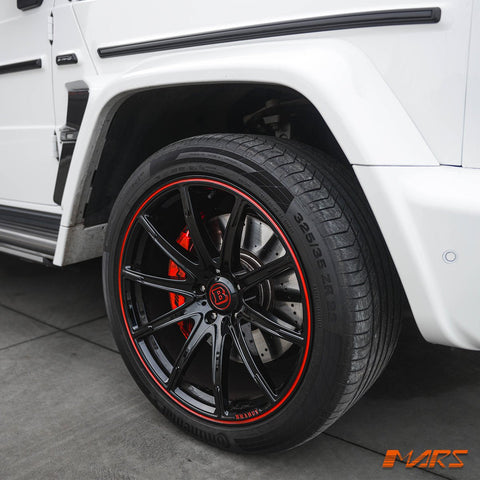 Brabus WideStar Style Front Fender Guard Wheel Arches Bodykit for Mercedes - Benz G - Class W464 W463A & G63 AMG 2019 - 2024 - Mars Performance