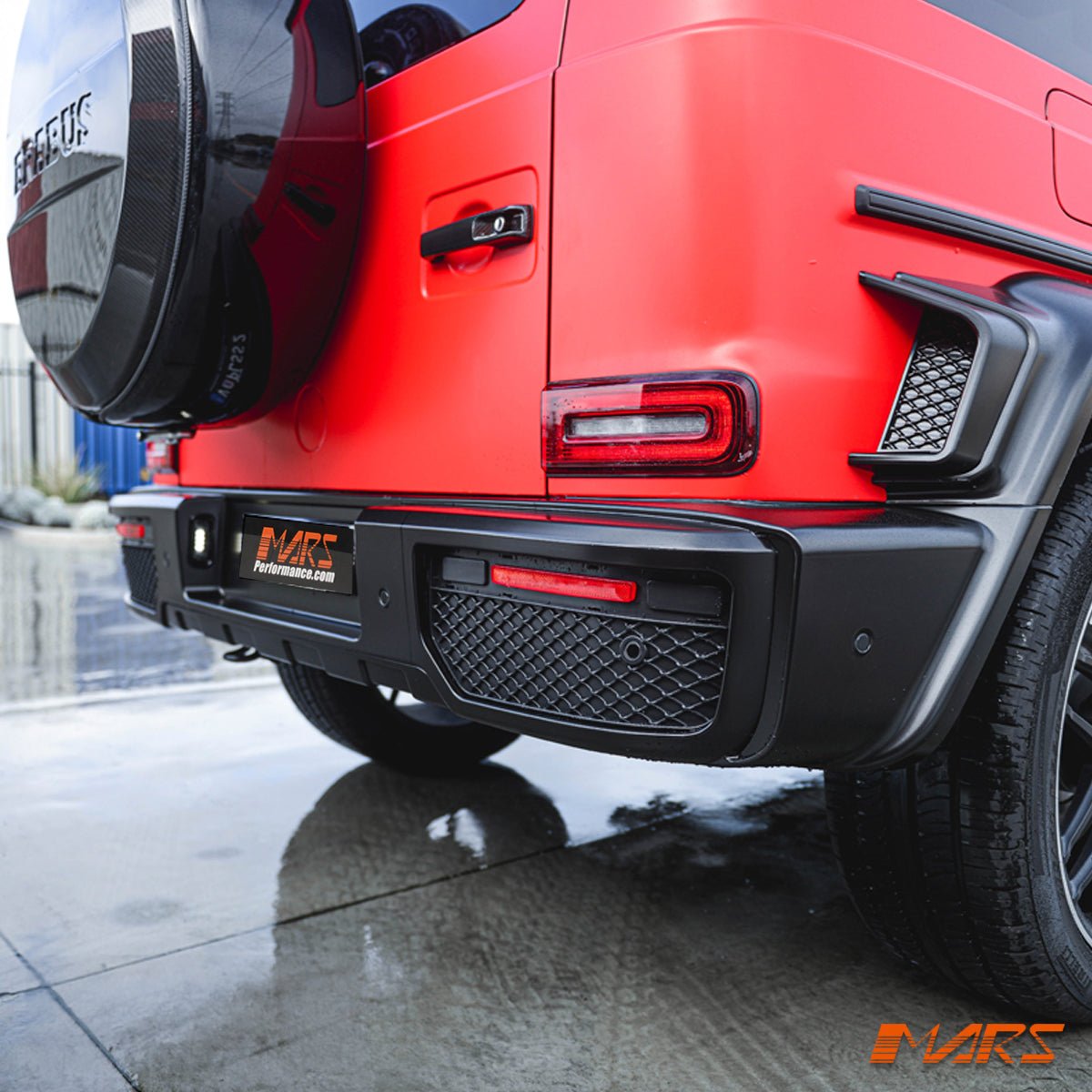 Brabus WideStar Style Rear Bumper Bar Bodykit for Mercedes - Benz G - Class W464 W463A & G63 AMG 2019 - 2024 - Mars Performance