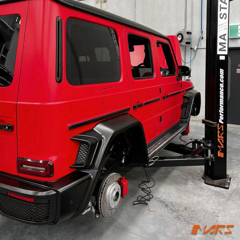 Brabus WideStar Style Rear Fender Guard Wheel Arches Bodykit for Mercedes - Benz G - Class W464 W463A & G63 AMG 2019 - 2024 - Mars Performance