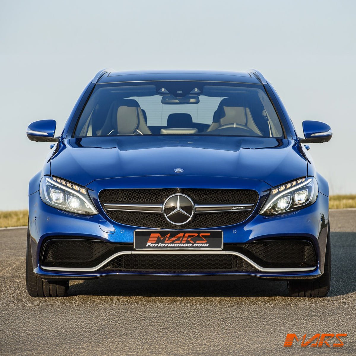 C63 AMG Style Metal Bonnet Hood Bodykit for Mecedes - Benz C - Class W205 C205 S205 & C43 2015 - 2021 - Mars Performance
