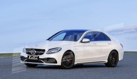 C63 - S AMG Style Metal Fender Guard for Mercedes - Benz C - Class W205 Sedan & S205 Wagon - Mars Performance