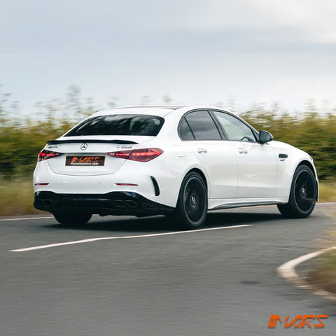 C63 - S AMG Style Rear Diffuser Bodykit for Mercedes - Benz C - Class W205 Sedan Sport Bumper Bar & C43 2022+ - Mars Performance