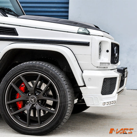 Carbon Fibre Brabus WideStar Style Bonnet Hood Top Vent Scoop Bodykit for Mercedes - Benz G - Class W463 1986 - 2018 & AMG G55 G63 - Mars Performance