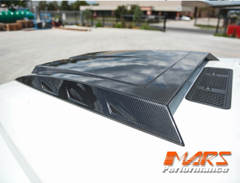 Carbon Fibre Brabus WideStar Style Bonnet / Hood Top Vent Scoop Bodykit for Mercedes - Benz G - Class W464 W463A & AMG G55 G63 - Mars Performance