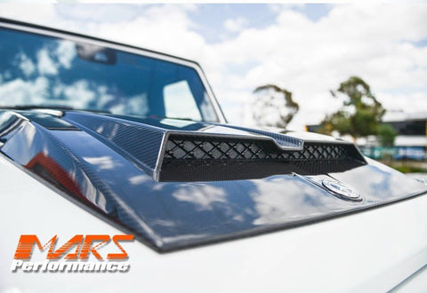 Carbon Fibre Brabus WideStar Style Bonnet / Hood Top Vent Scoop Bodykit for Mercedes - Benz G - Class W464 W463A & AMG G55 G63 - Mars Performance