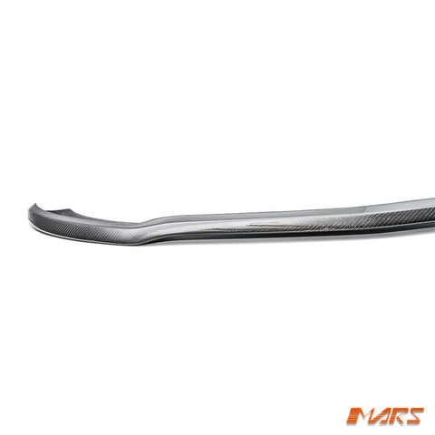 Carbon Fibre Front bumper bar Lip Spoiler cover Trim for Mercedes - Benz CLA - Class C117 X117 CLA45 AMG 13 - 16 - Mars Performance