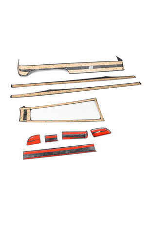 Carbon Fibre Interior Dash & Doors Trim Covers for Porsche 911 991 & 981 Boxster & Cayman - Mars Performance