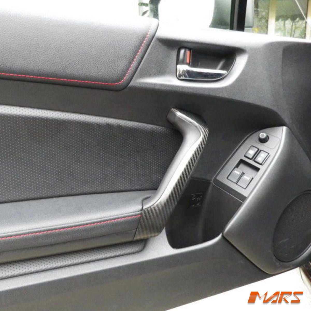 Carbon Fibre Interior Door handles Trim Covers for Toyota 86 ZN6 GT GTS & Subaru BRZ ZC6 - Mars Performance