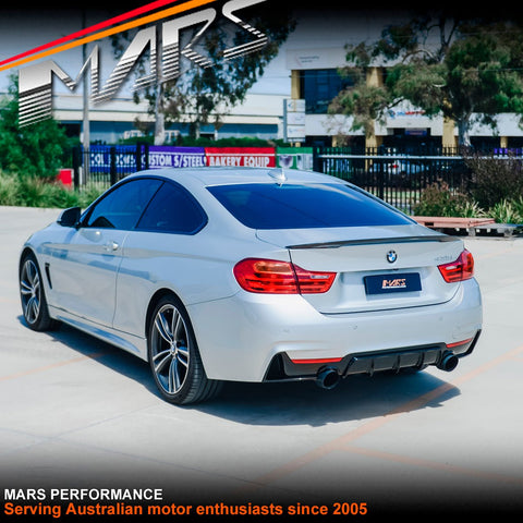 Carbon Fibre M Performance Style Rear Trunk Lip Spoiler Bodykit for BMW 4 - Series F32 Coupe 2013 - 2020 - Mars Performance