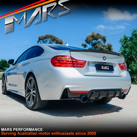 Carbon Fibre M Performance Style Rear Trunk Lip Spoiler Bodykit for BMW 4 - Series F32 Coupe 2013 - 2020 - Mars Performance