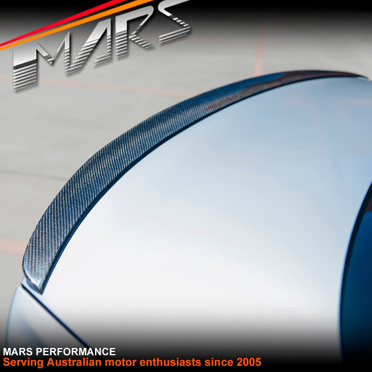 Carbon Fibre M Performance Style Rear Trunk Lip Spoiler Bodykit for BMW 4 - Series F32 Coupe 2013 - 2020 - Mars Performance