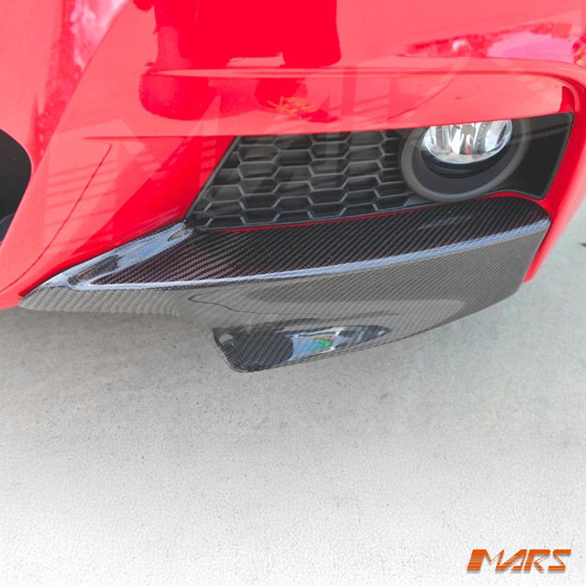 Carbon Fibre Performance Front bumper bar Splitters Spoiler Bodykit for BMW 3 - Series F30 F31 M Tech M Sport 2012 - 2018 - Mars Performance