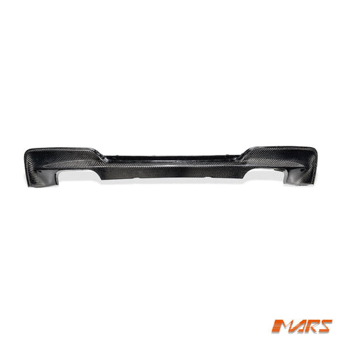 Carbon Fibre Rear Bumper Bar Diffuser Lip Bodykit for BMW E82 1M Coupe 2011 - 2012 - Mars Performance