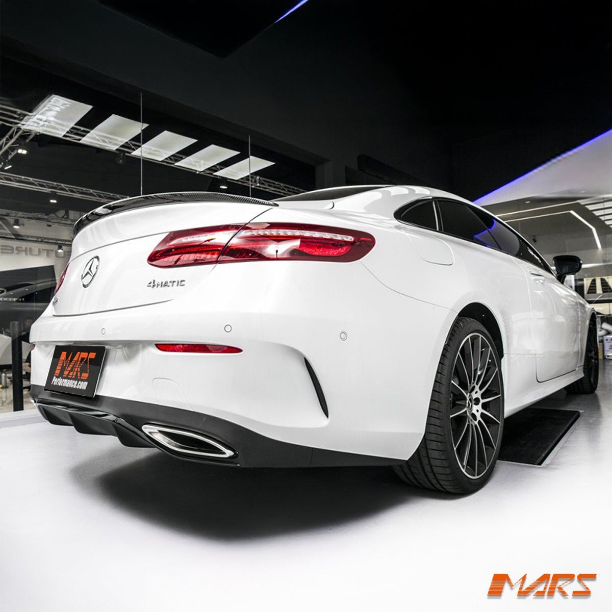 Carbon Fibre Rear Trunk Lip Spoiler Bodykit for Mercedes - Benz E Class Coupe C238 W238 2017 - 2023 & E53 AMG - Mars Performance