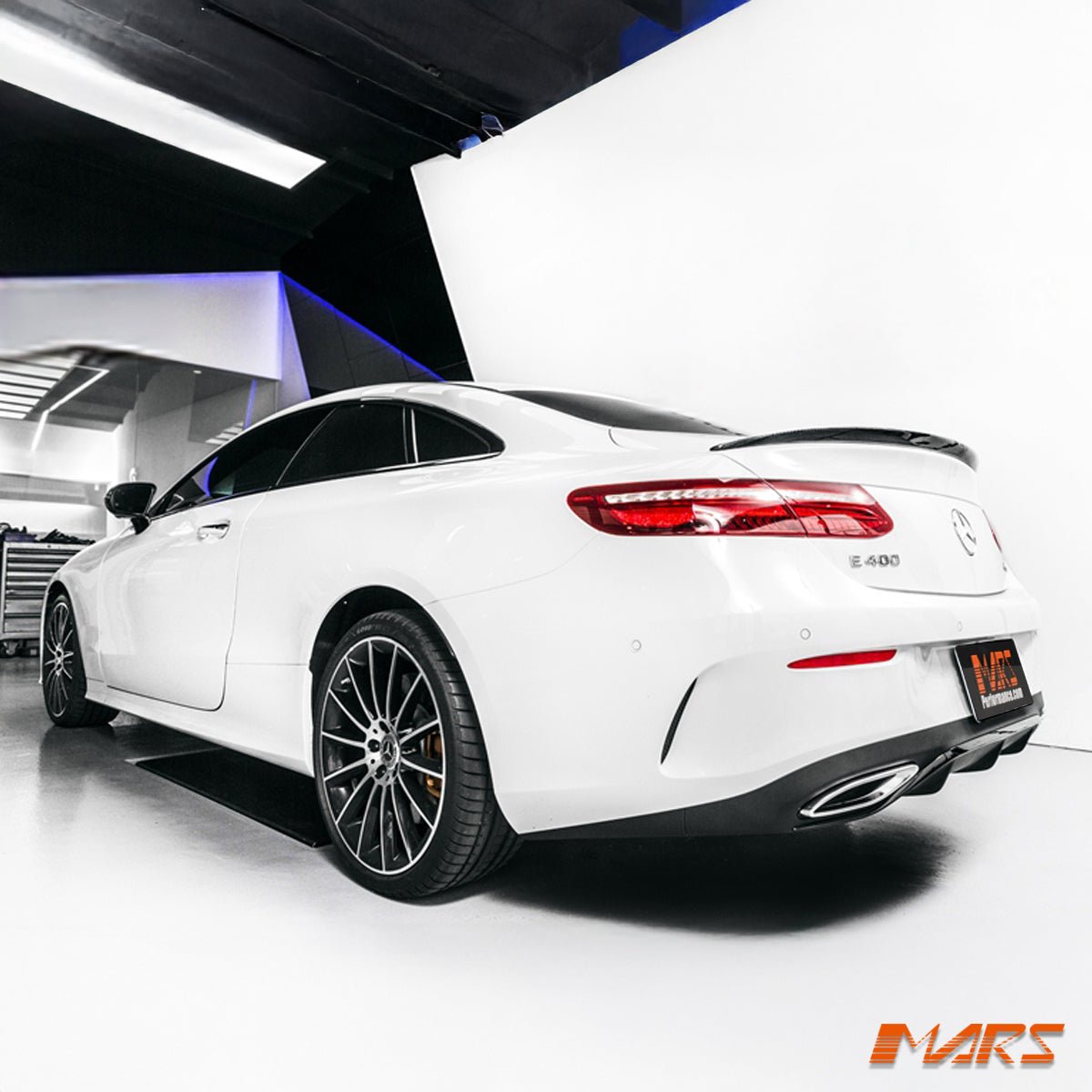 Carbon Fibre Rear Trunk Lip Spoiler Bodykit for Mercedes - Benz E Class Coupe C238 W238 2017 - 2023 & E53 AMG - Mars Performance