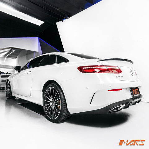 Carbon Fibre Rear Trunk Lip Spoiler Bodykit for Mercedes - Benz E Class Coupe C238 W238 2017 - 2023 & E53 AMG - Mars Performance