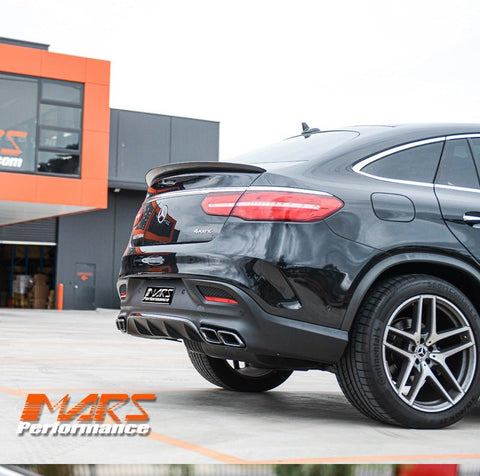 Carbon Fibre Rear Trunk Lip Spoiler Bodykit for Mercedes - Benz GLE Coupe W292 C292 & GLE63 GLE43 AMG 2015 - 2019 - Mars Performance
