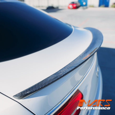 Carbon Fibre Rear Trunk Lip Spoiler Bodykit for Mercedes - Benz GLE Coupe W292 C292 & GLE63 GLE43 AMG 2015 - 2019 - Mars Performance