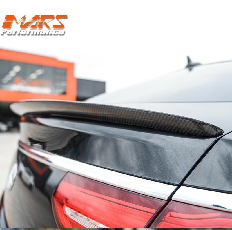 Carbon Fibre Rear Trunk Lip Spoiler Bodykit for Mercedes - Benz GLE Coupe W292 C292 & GLE63 GLE43 AMG 2015 - 2019 - Mars Performance