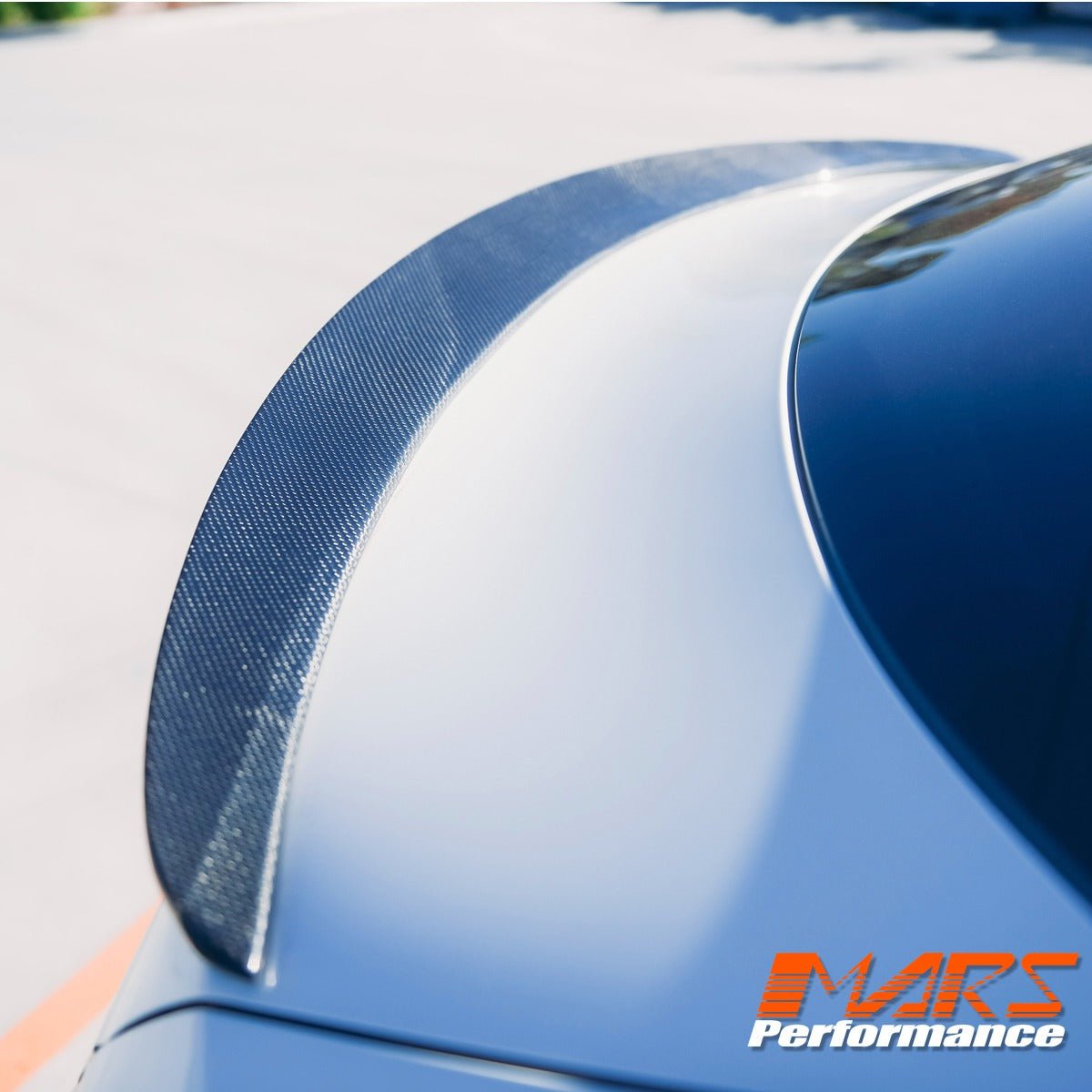 Carbon Fibre Rear Trunk Lip Spoiler Bodykit for Mercedes - Benz GLE Coupe W292 C292 & GLE63 GLE43 AMG 2015 - 2019 - Mars Performance