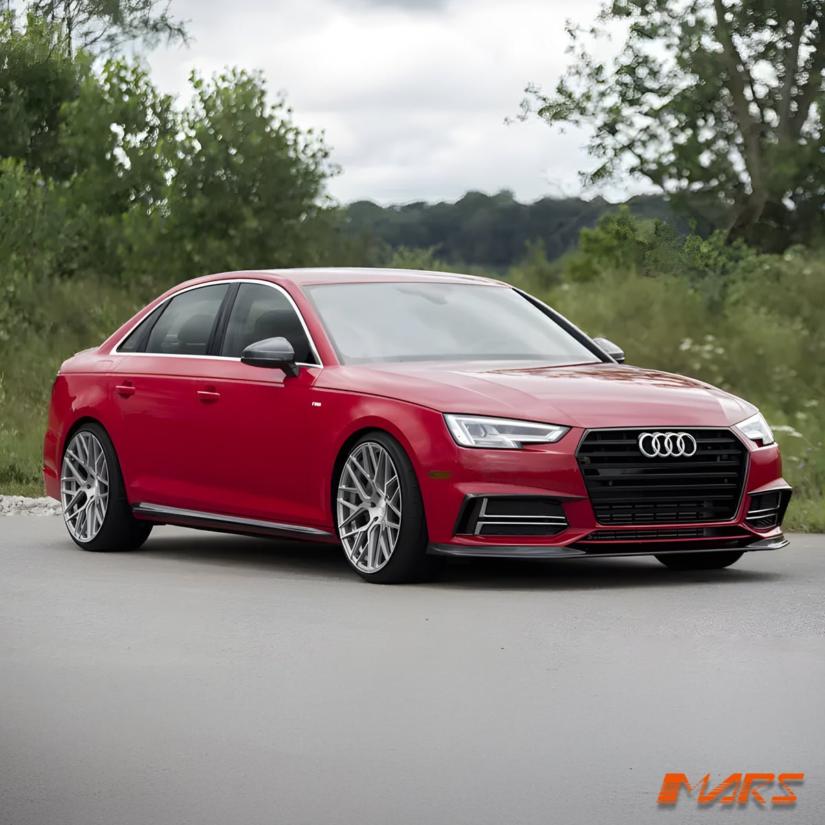 Carbon Fibre Replacement Mirror Cover caps Bodykit for AUDI A4 S4 RS4 B9 & A5 S5 RS5 F5 - Mars Performance