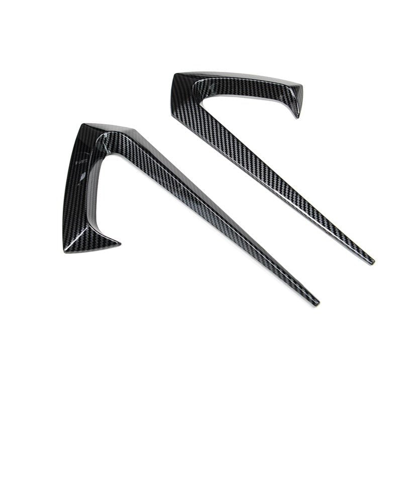 Carbon Print Aero DYNAMIC Bumper Splitters Lip Spoiler & Diffuser BodyKit for Tesla Model 3 2019 - 2023 - Mars Performance