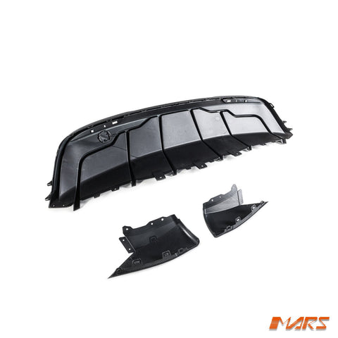 Carbon Print Aero DYNAMIC Rear Bumper Splitters Spoiler & Diffuser BodyKit for Tesla Model Y 2022 - 2024 - Mars Performance