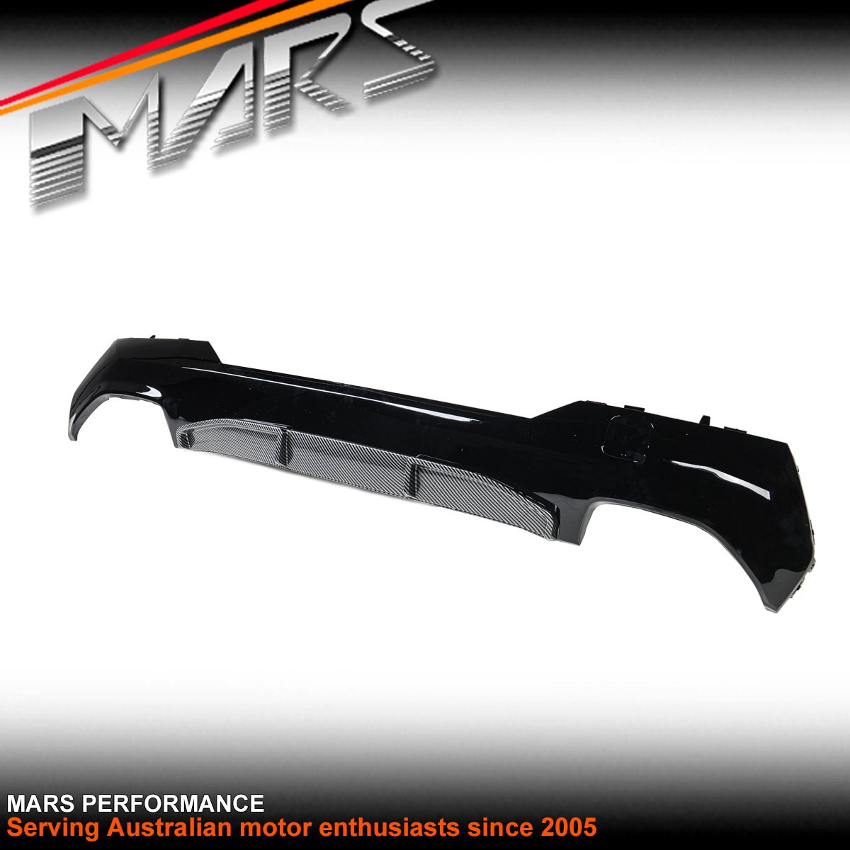Carbon Print M440i Performance Style Rear Bumper bar diffuser Bodykit for BMW 4 Series G22 G23 M Sport 2020 - 2024 - Mars Performance