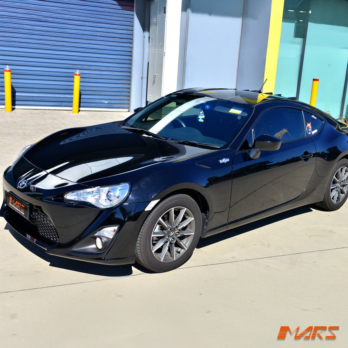 Charge Speed Style Gloss Black Rear Roof Spoiler for TOYOTA 86 ZN6 GT GTS & SUBARU BRZ ZC6 (Antenna Models) - Mars Performance