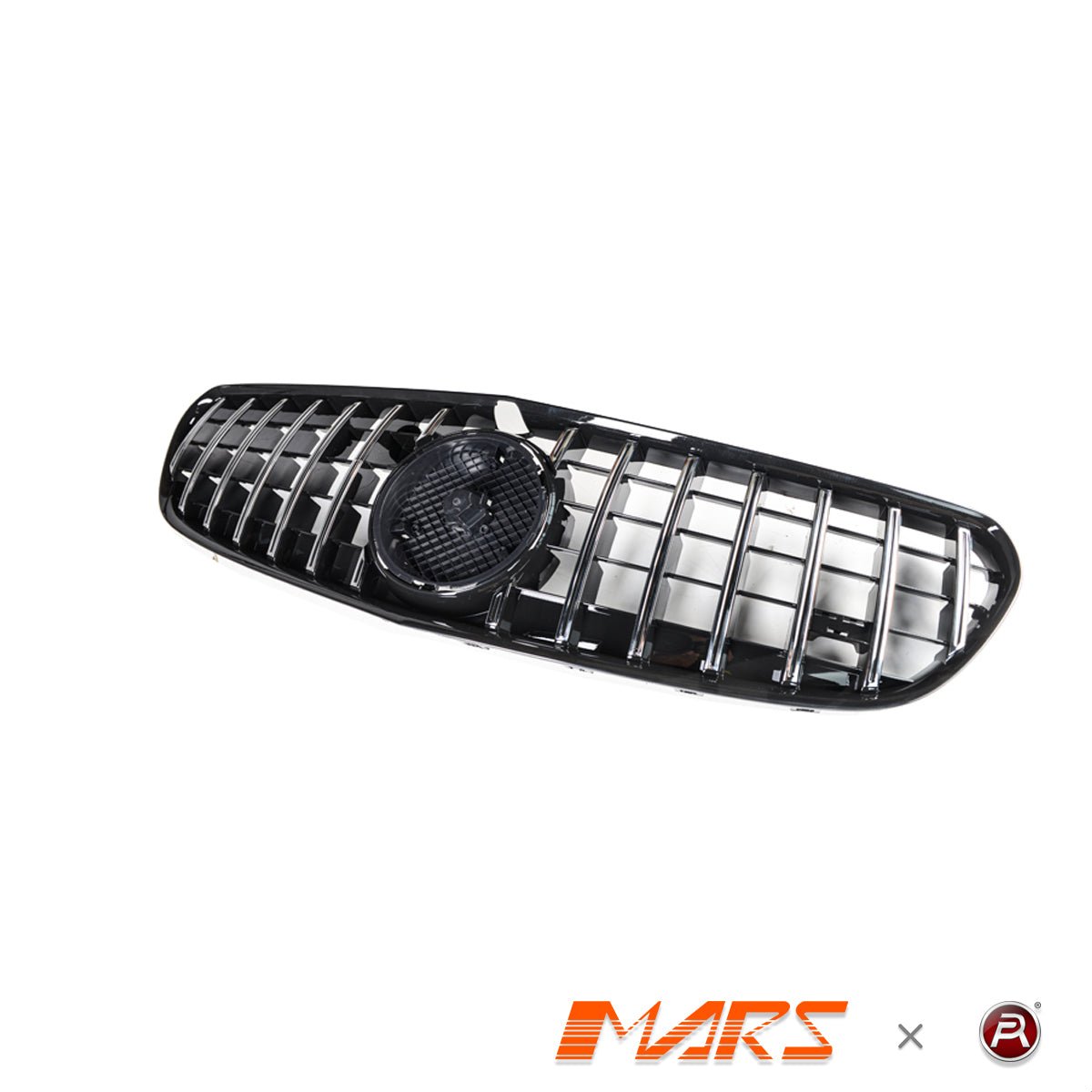 Chrome Black AMG S63 Panamericana Style Front Bumper Bar Grille Grill Bodykit for Mercedes - Benz S - Class Coupe W217 C217 2015 - 2021 - Mars Performance