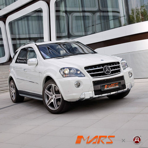 Chrome Black AMG Style Front Bumper Bar Grill Bodykit for Mercedes - Benz ML - Class W164 2009 - 2012 & ML63 - Mars Performance
