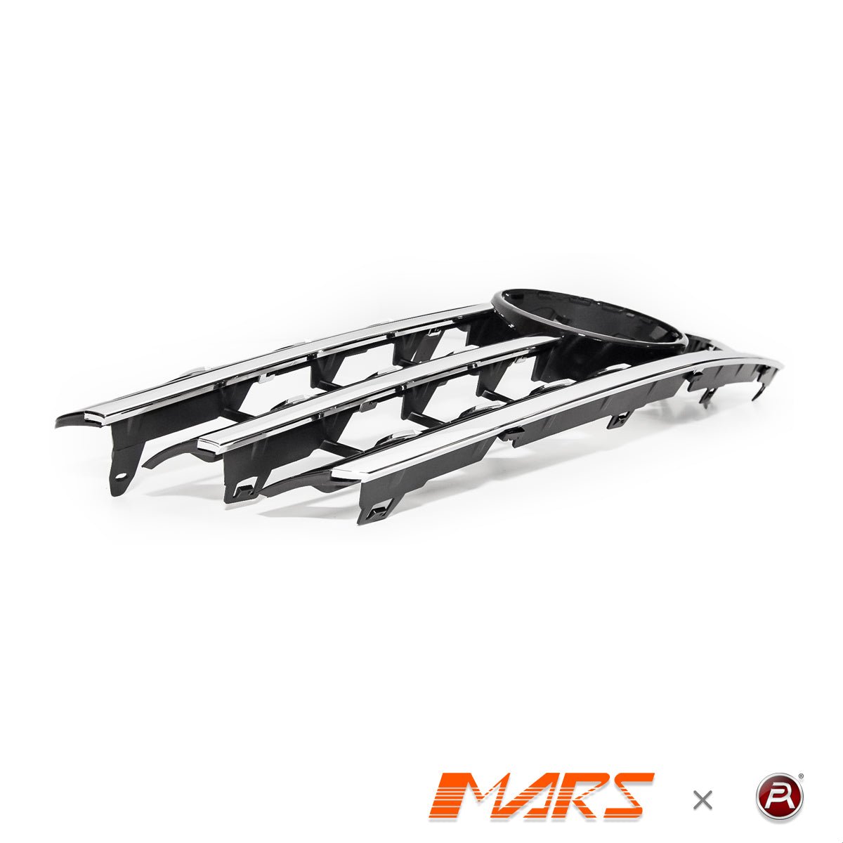 Chrome Black AMG Style Front Bumper Bar Grill Bodykit for Mercedes - Benz ML - Class W164 2009 - 2012 & ML63 - Mars Performance