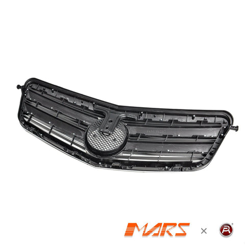 Chrome Black AMG Style Front Bumper Bar Grille Grill Bodykit for Mercedes - Benz E - Class W212 2009 - 2013 - Mars Performance