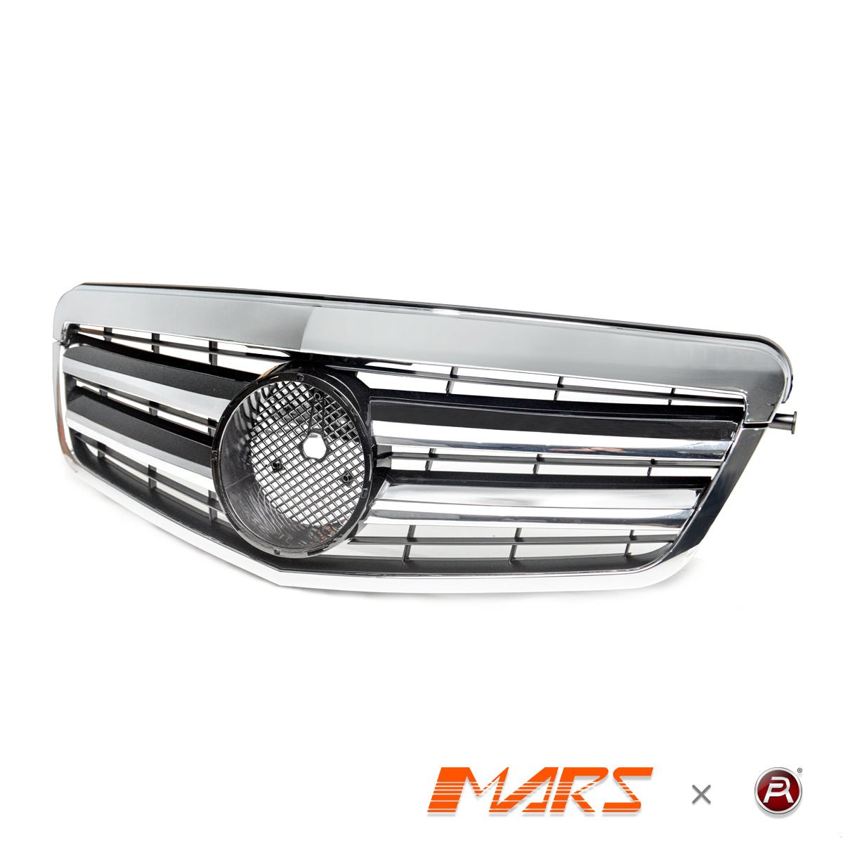 Chrome Black AMG Style Front Bumper Bar Grille Grill Bodykit for Mercedes - Benz E - Class W212 2009 - 2013 - Mars Performance