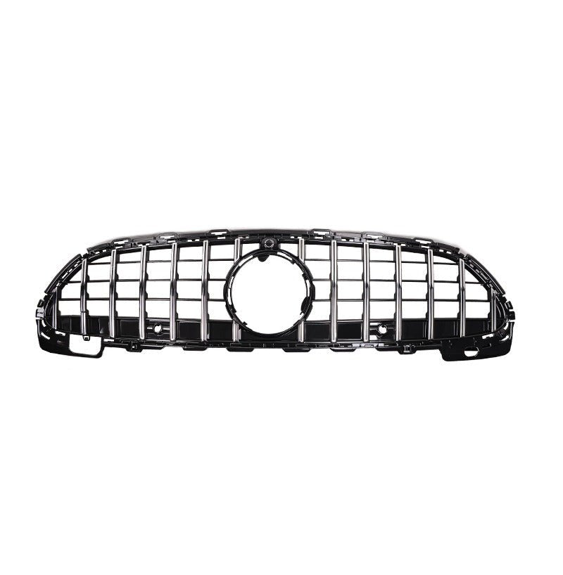 Chrome Black C63 GT Style Front Grille Grill Bodykit for Mercedes - Benz C - Class W206 with AMG Sport Bumper Bar 2022 - 25 - Mars Performance