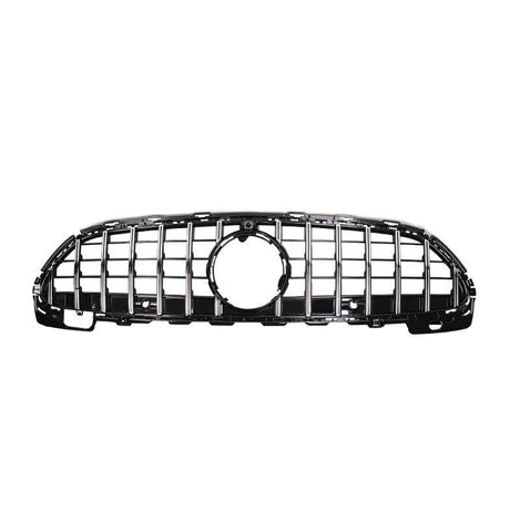 Chrome Black C63 GT Style Front Grille Grill Bodykit for Mercedes - Benz C - Class W206 with AMG Sport Bumper Bar 2022 - 25 - Mars Performance