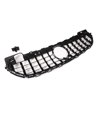 Chrome Black C63 GT Style Front Grille Grill Bodykit for Mercedes - Benz C - Class W206 with AMG Sport Bumper Bar 2022 - 25 - Mars Performance