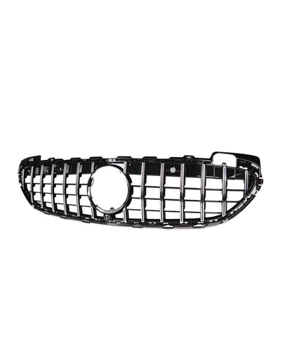 Chrome Black C63 GT Style Front Grille Grill Bodykit for Mercedes - Benz C - Class W206 with AMG Sport Bumper Bar 2022 - 25 - Mars Performance