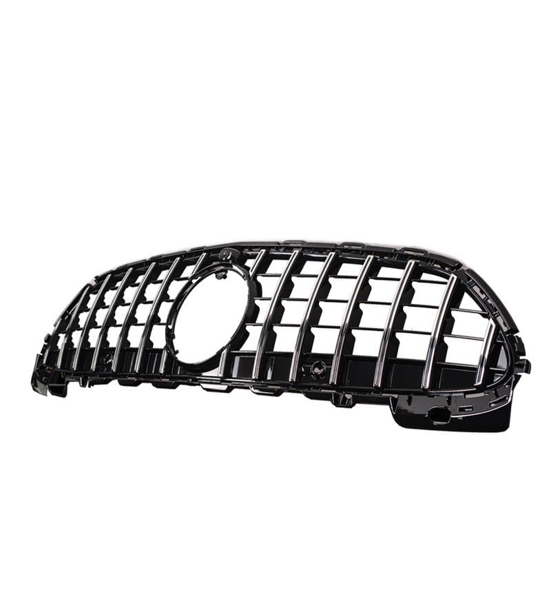 Chrome Black C63 GT Style Front Grille Grill Bodykit for Mercedes - Benz C - Class W206 with AMG Sport Bumper Bar 2022 - 25 - Mars Performance