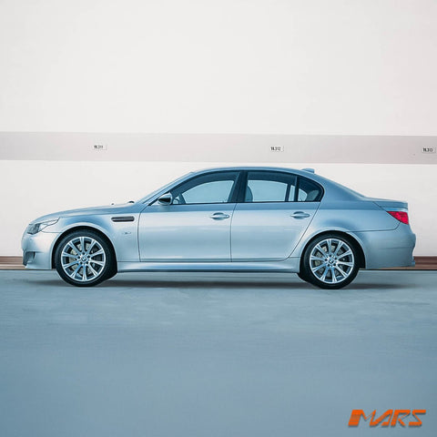 Chrome Black Side Fender Guard Air Vent Trim for BMW E60 M5 2004 - 2010 - Mars Performance