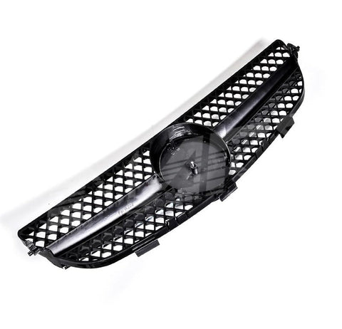 Chrome Black SLS AMG Style Front Grille for Mercedes - Benz CLK W209 C209 02 - 09 - Mars Performance