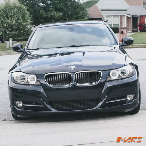 Chrome M3 style front bumper bar grill grille bodykit for BMW 3 - Series E90 Sedan & E91 Wagon 2009 - 2011 LCI - Mars Performance