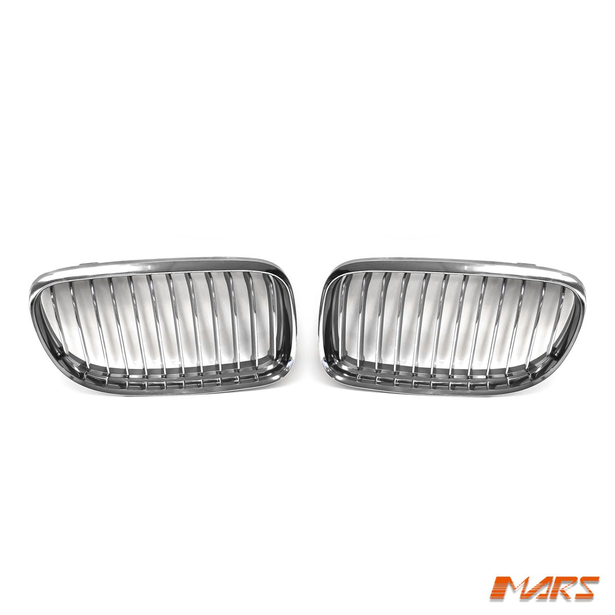 Chrome M3 style front bumper bar grill grille bodykit for BMW 3 - Series E90 Sedan & E91 Wagon 2009 - 2011 LCI - Mars Performance