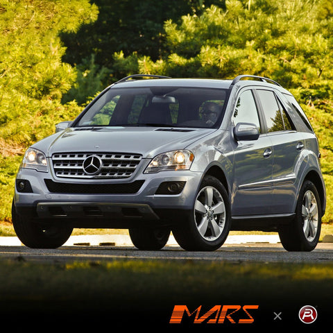Chrome Silver AMG Style Front Bumper Bar Grill Bodykit for Mercedes - Benz ML - Class W164 2009 - 2012 & ML63 - Mars Performance